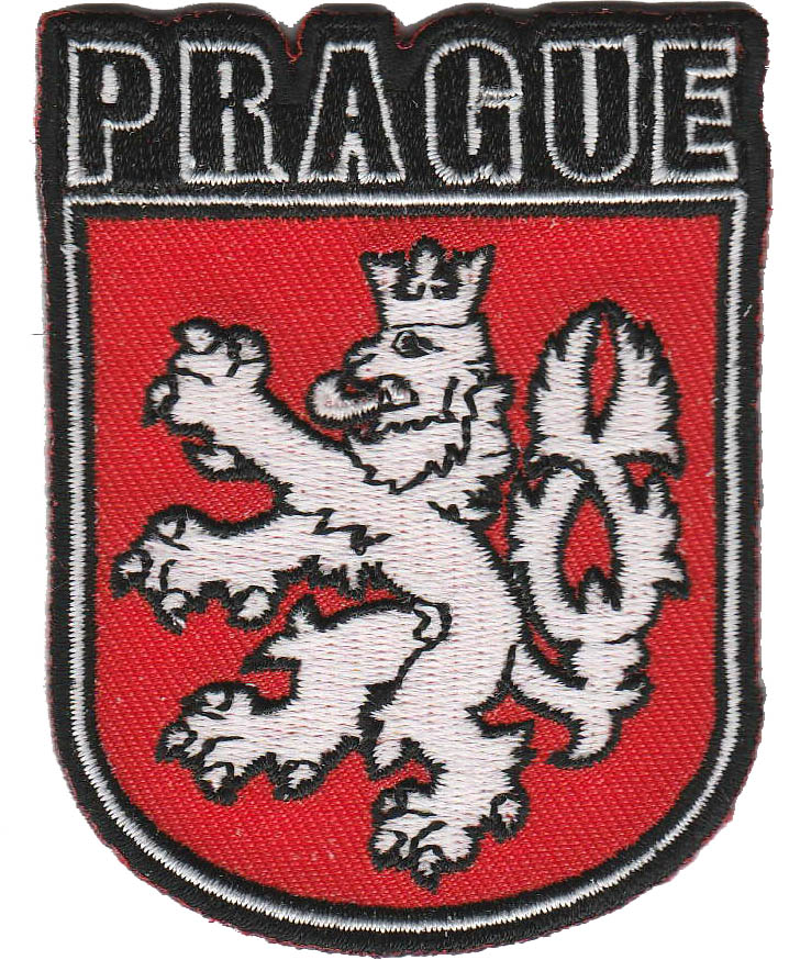Nášivka PRAGUE + lev