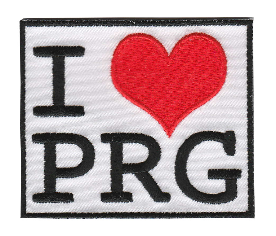 Nášivka - I love PRG