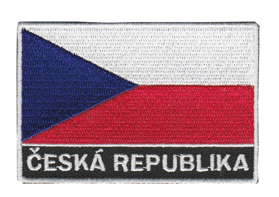 Nášivka vlajka + ČR