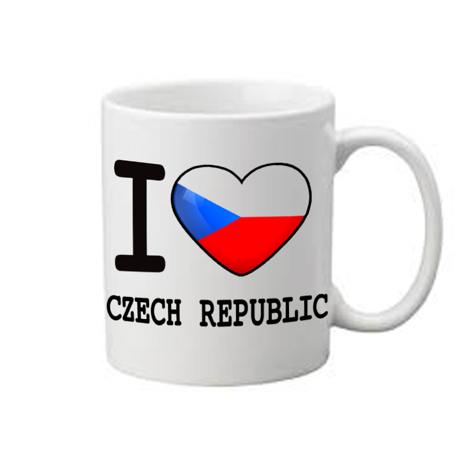 Hrnek I ❤ CZECH REPUBLIC