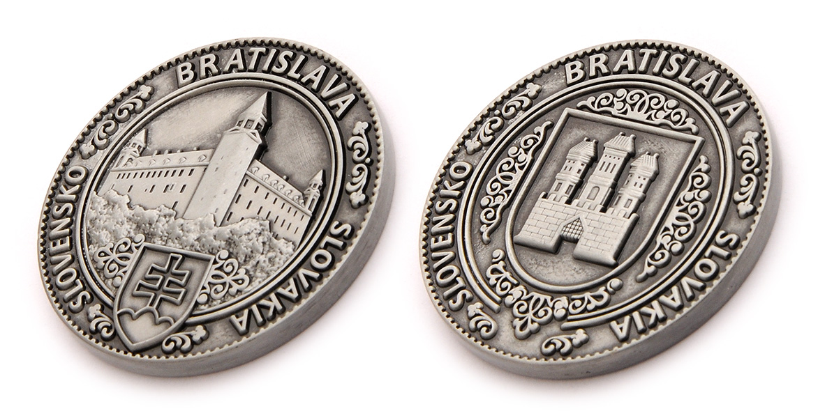 Pamätná minca Bratislava antik