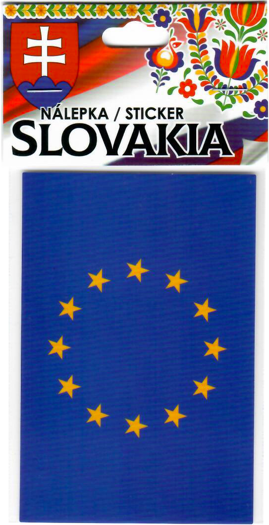 Samolepka vlajka EÚ 