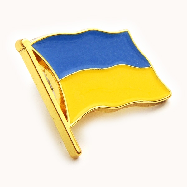 Odznak Ukrajinská vlajka
