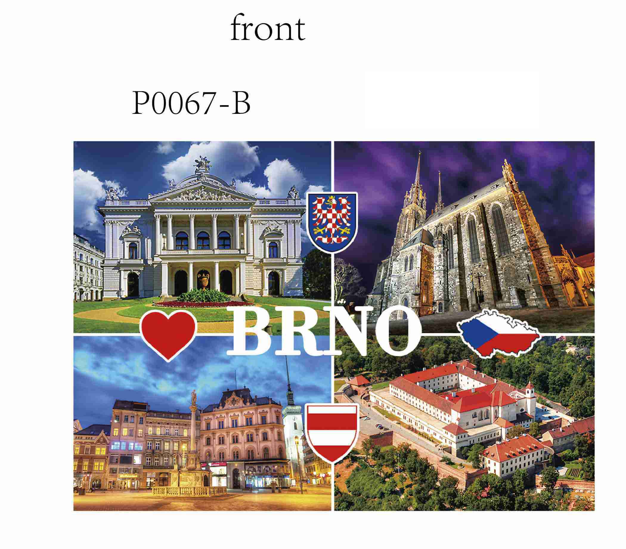 Pohlednice Brno