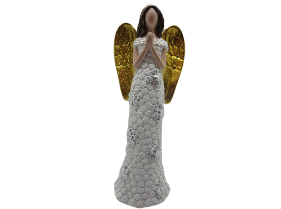 Anjel white+golden wings