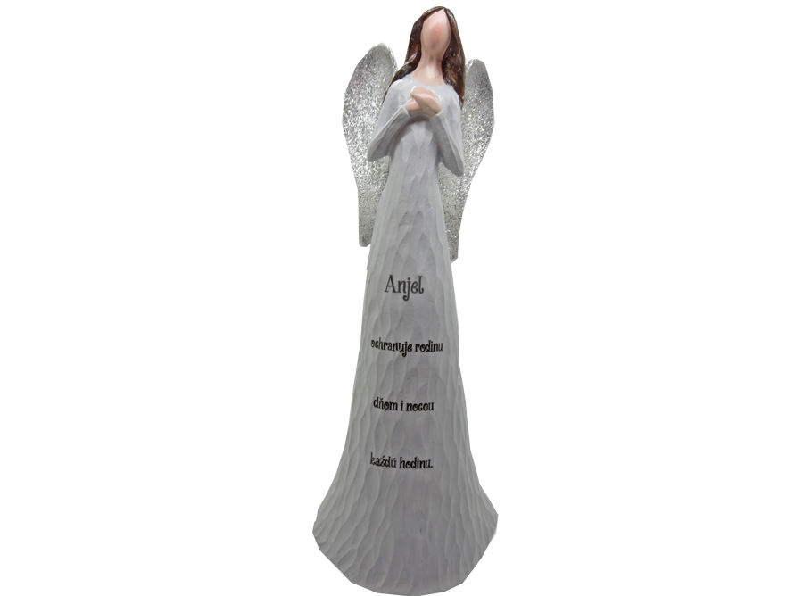 Anjel grey+silver wings