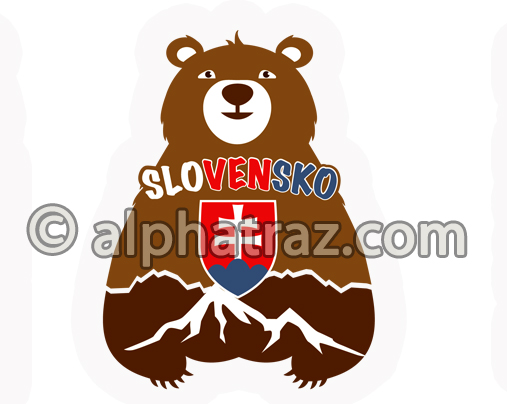 Plechova magnetka Medvedik