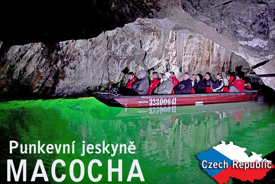 Magnetka Macocha - loďka