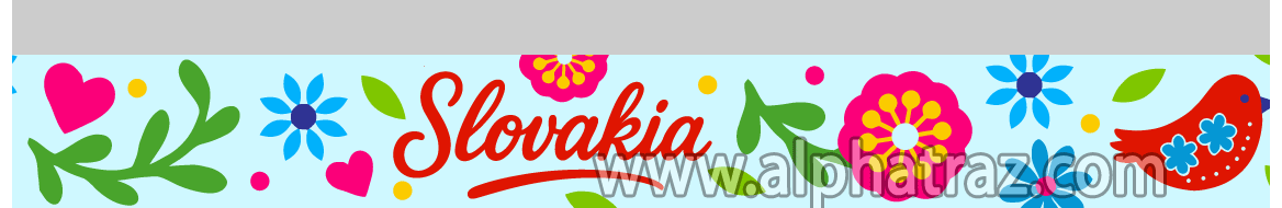 Náramok SLOVAKIA - blue