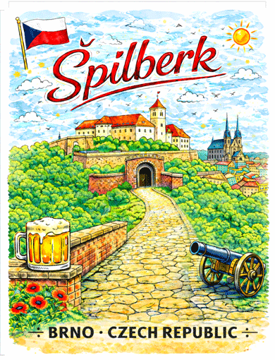 Dřev.Magnet: hrad Špilberk