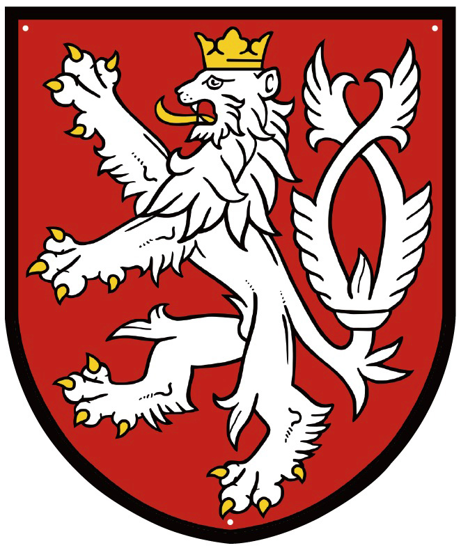 Plech.cedulka Malý státní znak